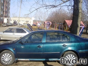 Битый автомобиль Skoda Octavia