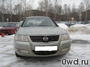 Битый автомобиль Nissan Almera Classic