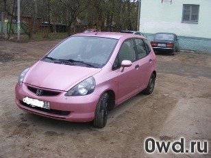 Битый автомобиль Honda Jazz